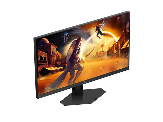 AOC Gaming 24G4HRE - LED-skjerm - gaming 24" (23.8" synlig) - 1920 x 1080 Full HD (1080p) @ 200 Hz - Fast IPS - 300 cd/m² - HDR10 - 0.5 ms - 2xHDMI, DisplayPort - høyttalere 