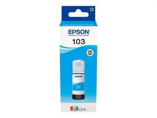 Epson 103 - 65 ml - cyan - original blekkrefill - for EcoTank L3150, L3151, L5190