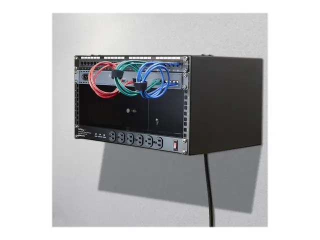 StarTech.com Wall Mount Patch Panel Bracket - 6U 14in Deep (WALLMO...