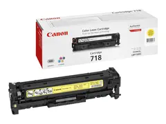 Canon 718 Yellow - Gul - original - tonerpatron for ImageCLASS LBP7200; i-SENSYS MF8330, MF8350; Laser Shot LBP-7200; Satera MF8330, MF8350