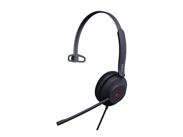 Yealink UH37 Mono - Hodesett on-ear kablet USB lydisolerende svart...