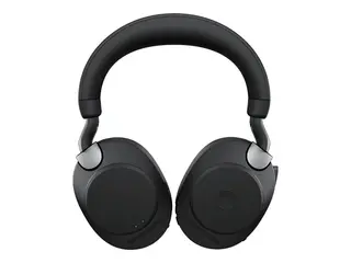 Jabra Evolve2 85 UC Stereo - Hodesett - full st&#248;rrelse Bluetooth - tr&#229;dl&#248;s, kablet - aktiv st&#248;ydemping - 3,5 mm jakk - lydisolerende - svart