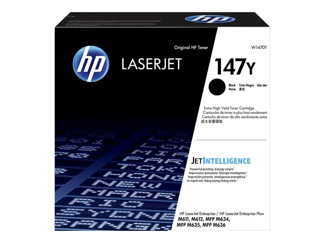 HP 147Y - Ekstra høy ytelse svart original LaserJet tonerpatron (W...