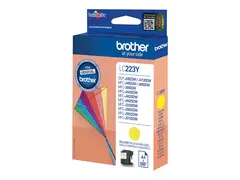 Brother LC223Y - Gul - original - blekkpatron for Brother DCP-J4120DW, DCP-J562DW, MFC-J4420DW, MFC-J4625DW, MFC-J5320DW, MFC-J5625DW