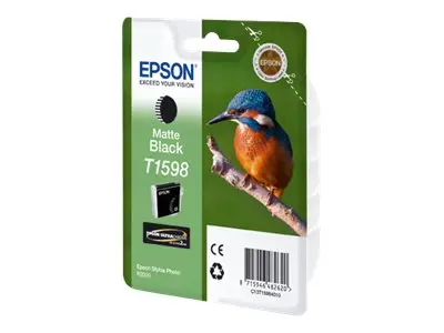 Epson T1598 - 17 ml - matt svart - original - blister - blekkpatro...