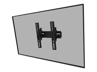 Neomounts WL35-350BL12 - Monteringssett (veggmontering) for flatpanel - låsbar - svart - skjermstørrelse: 24"-55"