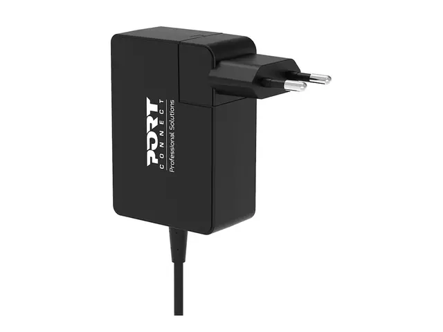 PORT Connect - Strømadapter 100 watt 5 A PD, QC 3 utgangskontakter...