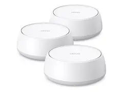 TP-Link Deco BE22 V1 - Wi-Fi-system (3 rutere) - inntil 6500 kvadratfot - maske 1GbE, Wi-Fi 7 Dobbeltb&#229;nd
