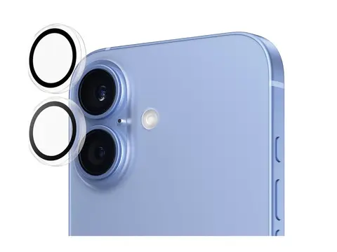 PanzerGlass Hoops - Linsebeskytter for mobiltelefon gjennomsiktig - for Apple iPhone 16, 16 Plus