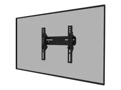 Neomounts WL30-350BL12 - Monteringssett (veggmontering) fast - for flatpanel - låsbar - svart - skjermstørrelse: 24"-55"