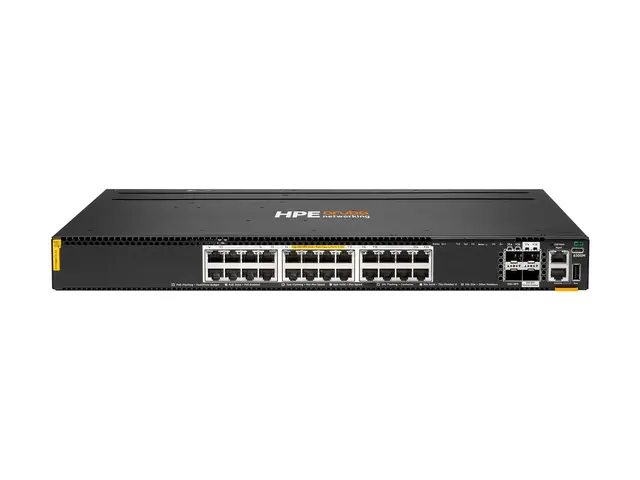 HPE Aruba Networking CX 6300M 24p Smart Rate 1G/2.5G/5G/10G Class6...