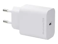 dbramante1928 re-charge - Strømadapter 30 watt (USB-C) - hvit - Europa