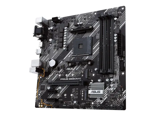 ASUS PRIME B550M-K - Hovedkort micro ATX Socket AM4 AMD B550 Chips...