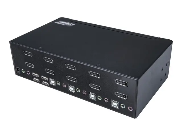 Startech DisplayPort KVM - 4 port 4K 60Hz Dual Monitor Switch Desk...