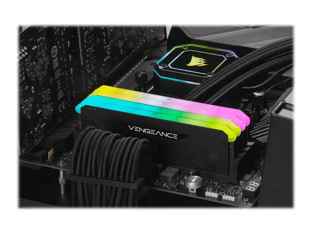 CORSAIR Vengeance RGB RS - DDR4 sett 16 GB: 2 x 8 GB DIMM 288-pin ...