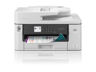 Brother MFC-J5340DW - Multifunksjonsskriver farge - ink-jet - A3 (medie) - opp til 25 spm (kopiering) - opp til 28 spm (trykking) - 250 ark - 14.4 kbps - USB 2.0, LAN, Wi-Fi(n), USB-vert