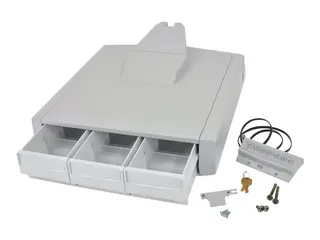 Ergotron SV43 Primary Triple Drawer for Laptop Cart Monteringskomponent (skuffmodul) - grå, hvit