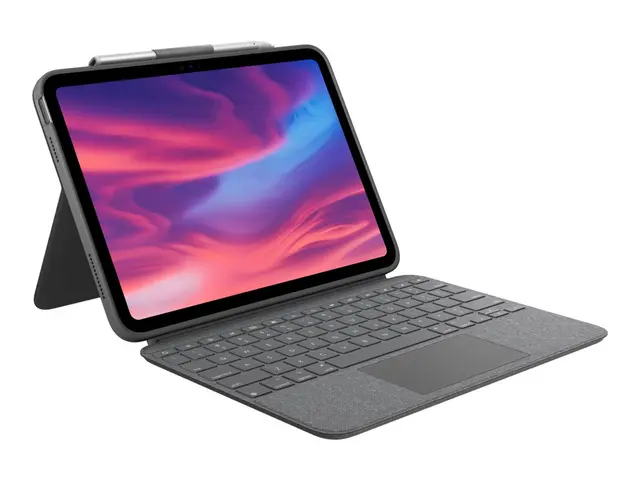 Logitech Combo Touch - Tastatur og folioveske med styrepute bakgru...
