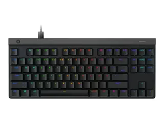 Logitech G G515 - Tastatur - TKL bakgrunnsbelyst - USB - QWERTY - Nordisk (dansk/finsk/norsk/svensk) - tastsvitsj: GL Tactile - svart