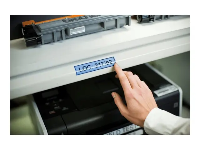 Brother TZe-551 - Sort på blått Rull (2,4 cm) 1 kassett(er) lamine...