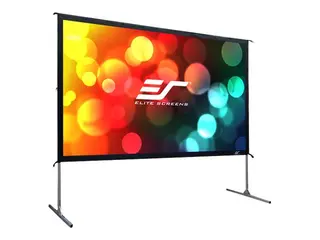 Elite Screens Yard Master 2 Series OMS135HR2 Projeksjonsskjerm med ben - bakside - 135" (343 cm) - 16:9 - Wraith Veil