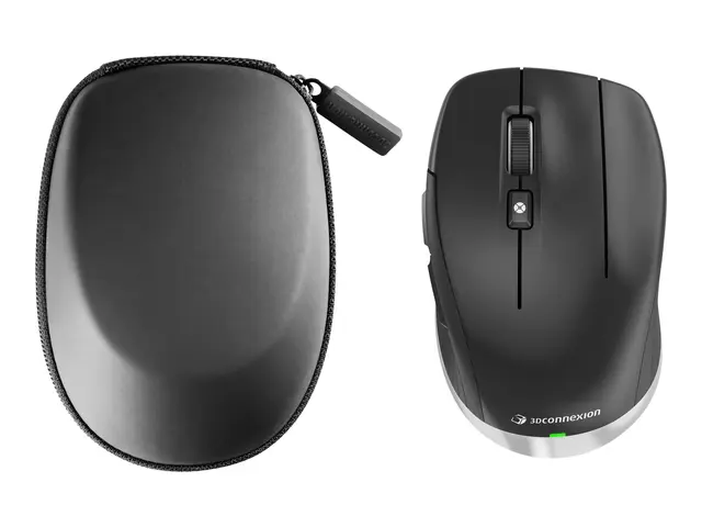 3Dconnexion CadMouse Compact Wireless - Mus ergonomisk optisk 7 kn...