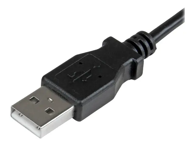 StarTech.com 1m 3 ft Micro-USB Charge-and-Sync Cable - Right-Angle...