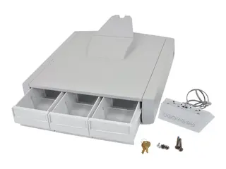 Ergotron SV44 Primary Triple Drawer for LCD Cart Monteringskomponent (skyveskuff) - grå, hvit