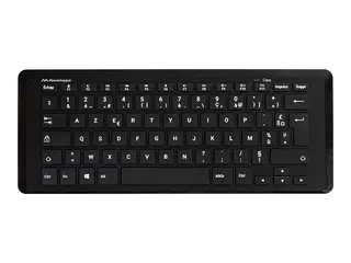 Mousetrapper Type Mini - Tastatur compact - tr&#229;dl&#248;s - Bluetooth - AZERTY - Fransk