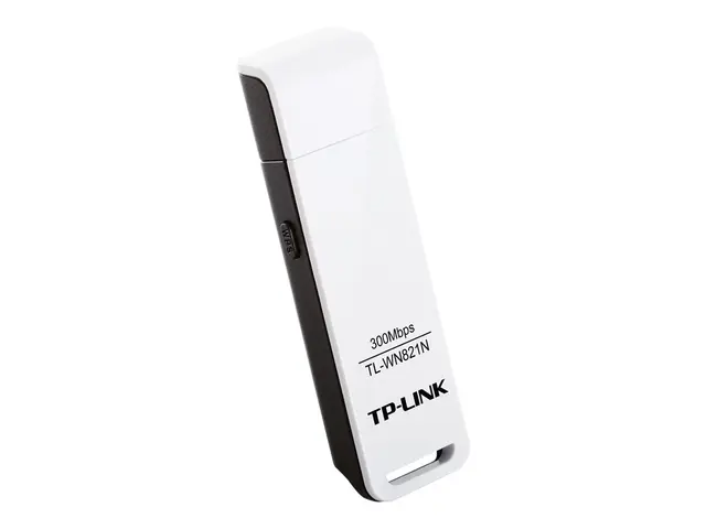 TP-Link TL-WN821N - Nettverksadapter - USB 2.0 - 802.11b/g, 802.11...