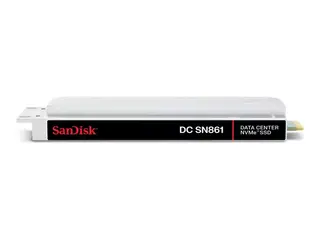 SanDisk DC SN861 - SSD - Enterprise - kryptert 7.68 TB - intern - E1.S 15mm - PCI Express 5.0 x4 (NVMe) - TCG Opal Encryption 2.01