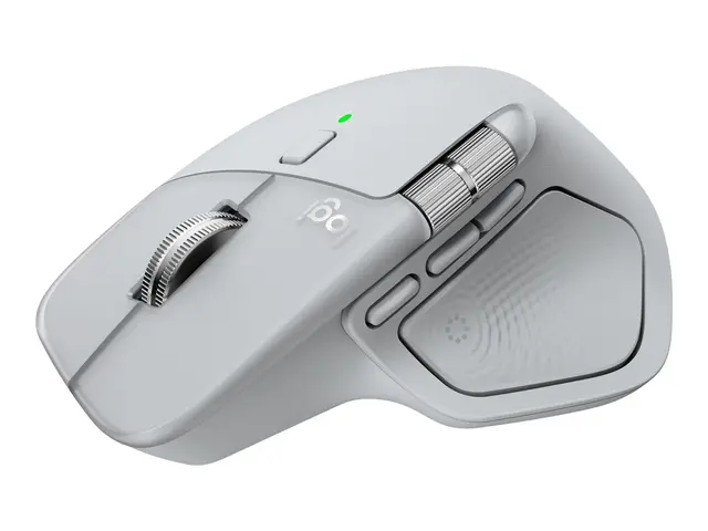 Logitech MX Master 4 - Mus 8 knapper trådløs Bluetooth, 2.4 GHz US...