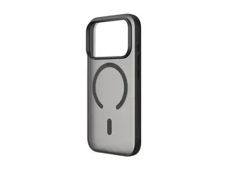 Belkin SheerForce Grip Series - Beskyttende deksel for mobiltelefon MagSafe-samsvar - plastikk - svart - for Apple iPhone 17 Pro, 18 Pro