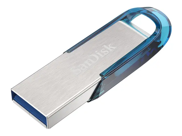 SanDisk Ultra Flair - USB-flashstasjon - 32 GB - USB 3.0 - blå