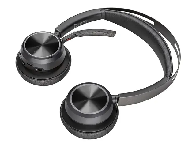 Poly Voyager Focus 2 - Hodesett on-ear Bluetooth trådløs aktiv stø...