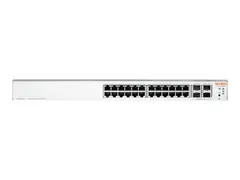HPE Networking Instant On 1930 24G 4SFP/SFP+ Switch Switch - L3 - Styrt - 24 x 10/100/1000 + 4 x 1 Gigabit / 10 Gigabit SFP+ - rackmonterbar