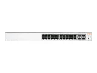 HPE Networking Instant On 1930 24G 4SFP/SFP+ Switch Switch - L3 - Styrt - 24 x 10/100/1000 + 4 x 1 Gigabit / 10 Gigabit SFP+ - rackmonterbar