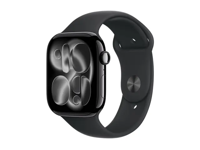 Apple Watch Series 11 (GPS) - 46 mm jet svart aluminium smartklokk...