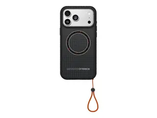 OtterBox Sole Series - Baksidedeksel for mobiltelefon MagSafe-samsvar - polykarbonat, nylonstoff, termoplastisk elastomer (TPE) - midnattskretser (svart) - for Apple iPhone 17 Pro Max