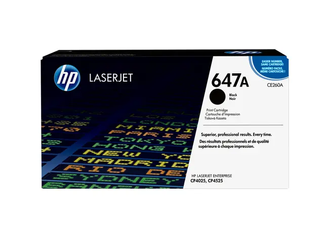 HP 647A - Svart - original - LaserJet - tonerpatron (CE260A) - for...