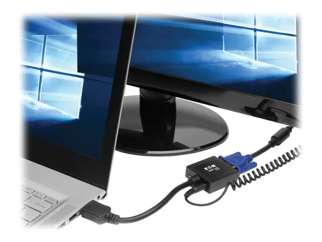 Eaton Tripp Lite Series HDMI to VGA with Audio Converter Cable Ada...