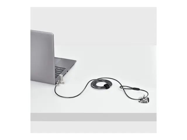 Startech Universal Laptop Lock 6.6ft (2m), Security Cable For Note...
