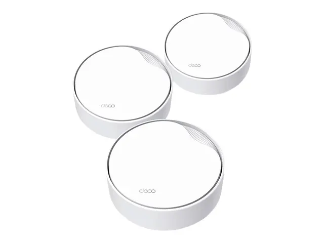 TP-Link Deco X50-PoE V1 - Wi-Fi-system (3 rutere) inntil 6500 kvad...