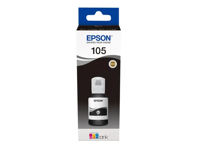 Epson 105 - 140 ml - svart - original - blekkbeholder - for EcoTan...