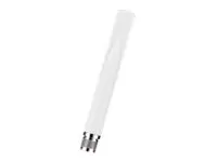 Zyxel ANT2105 - Antenne - 4,5 dBi (for 2,4 2,483 GHz), 7 dBi (for 5,15 - 5,875 GHz) - rundtstr&#229;lende - utend&#248;rs - gr&#229; (en pakke 2)