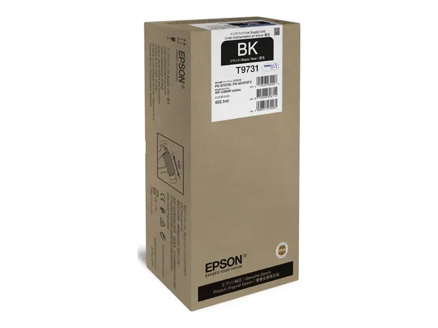 Epson T9731 - 402.1 ml XL-størrelse svart original blekkpakke for ...