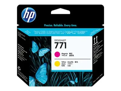 HP 771 - Gul, magenta skriverhode for DesignJet Z6200, Z6600, Z661...