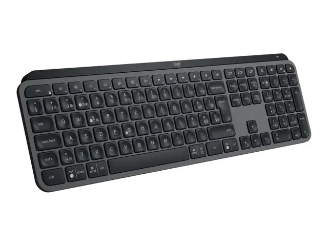 Logitech MX Keys S - Tastatur bakbelysning trådløs Bluetooth LE QW...