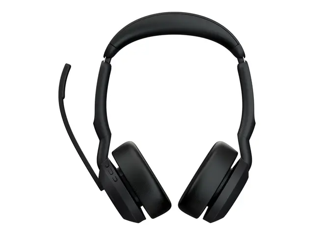 Jabra Evolve2 55 MS Stereo - Hodesett on-ear Bluetooth trådløs akt...