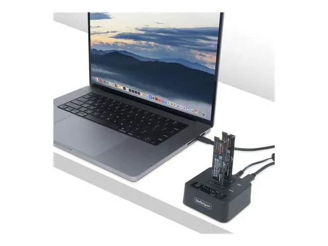 StarTech.com 1:1 Standalone M.2 NVMe Drive Duplicator and Dock - F...